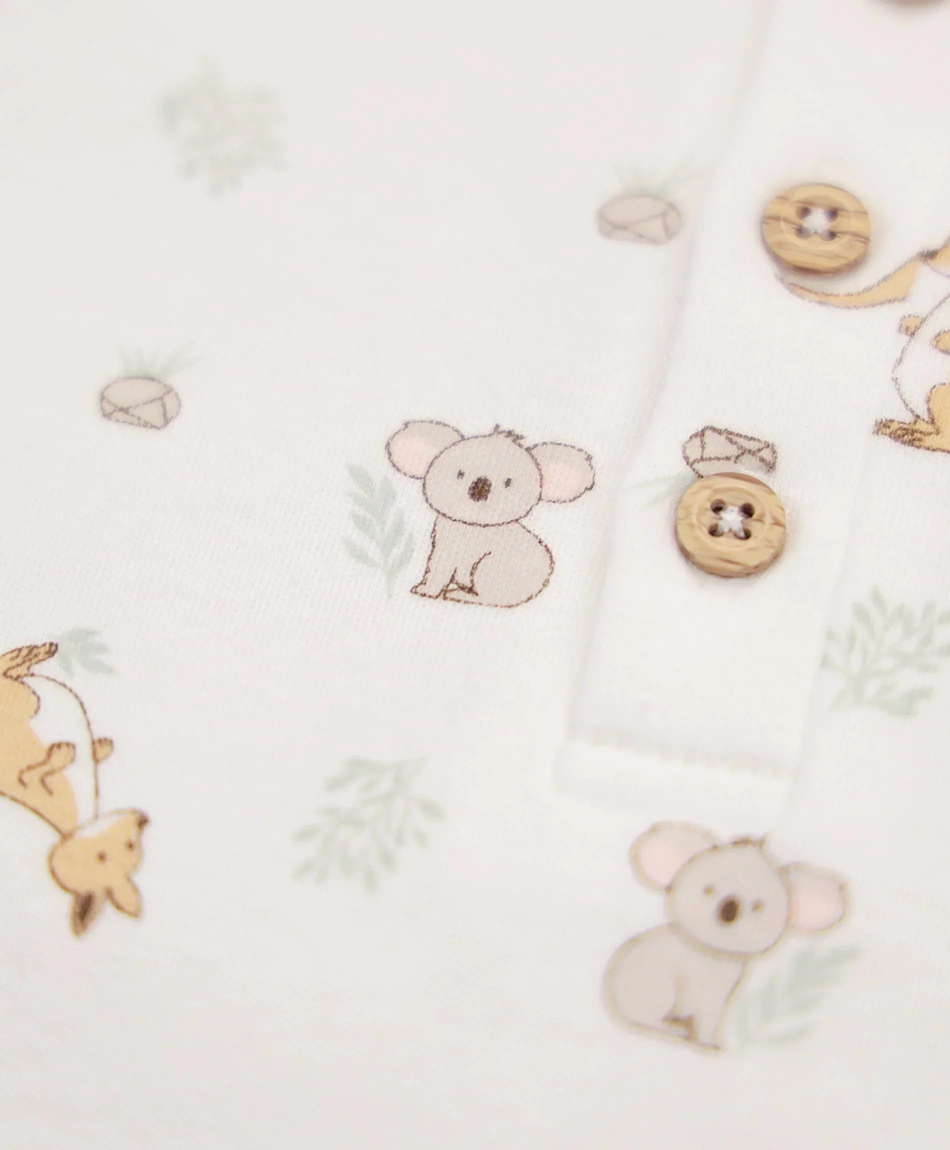 Organic Cotton Romper - Kangaroo & Koala - Image 4