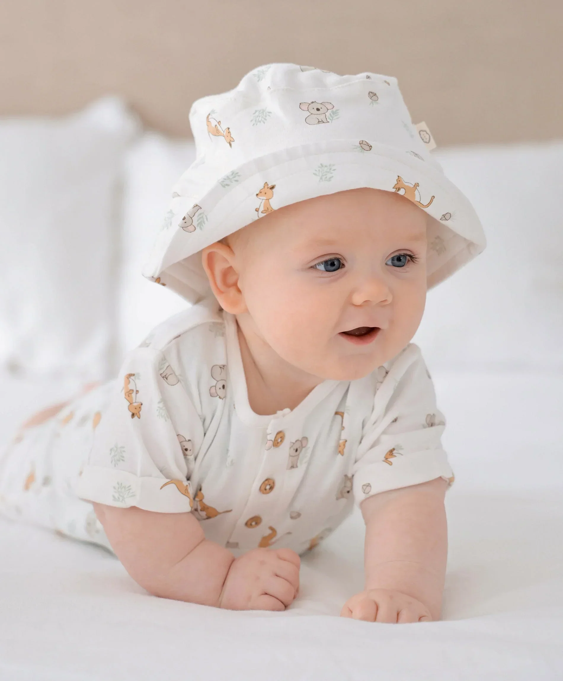 Organic Cotton Romper - Kangaroo & Koala - Image 6