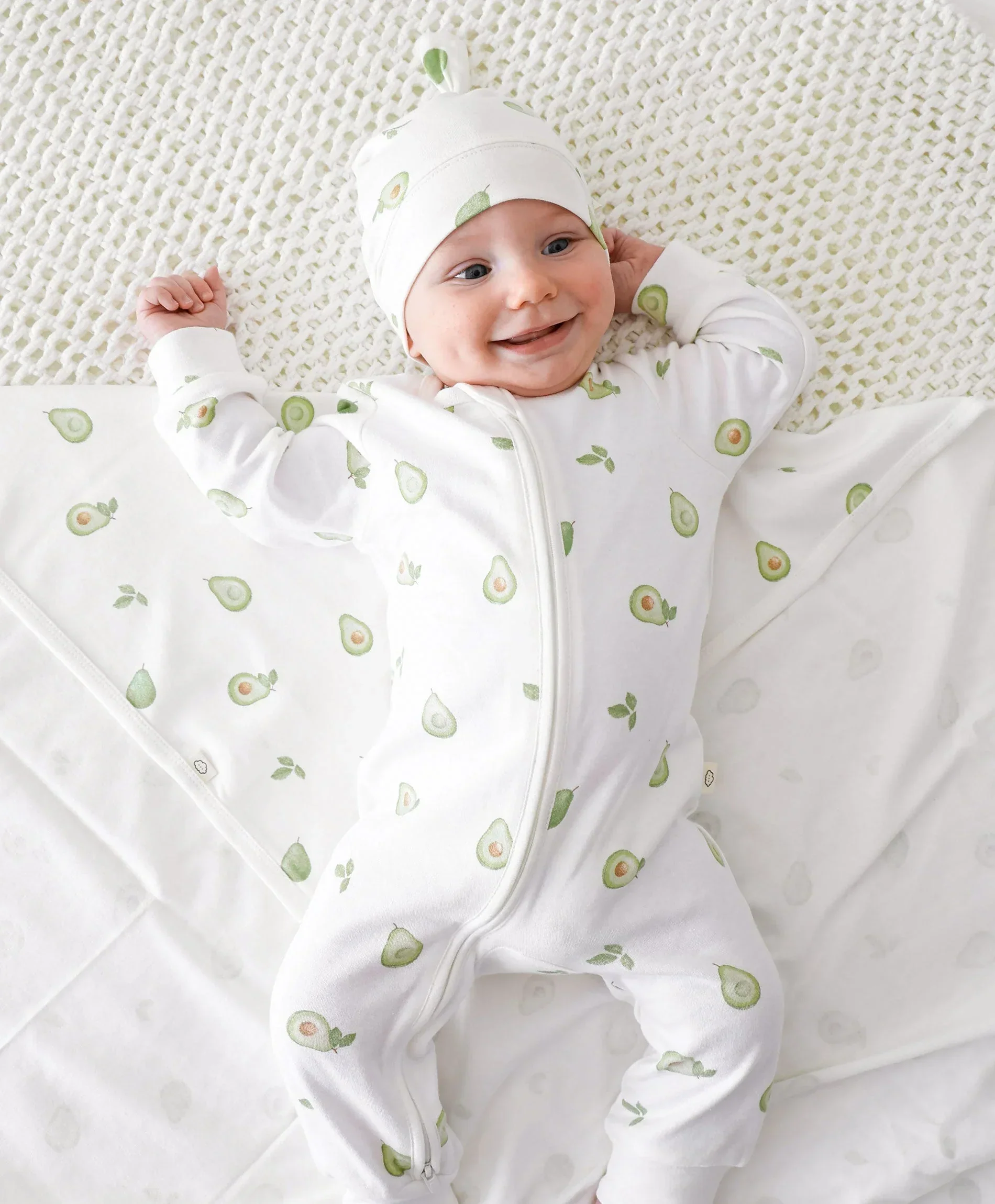 Organic Cotton Growsuit - Avocados - Image 5