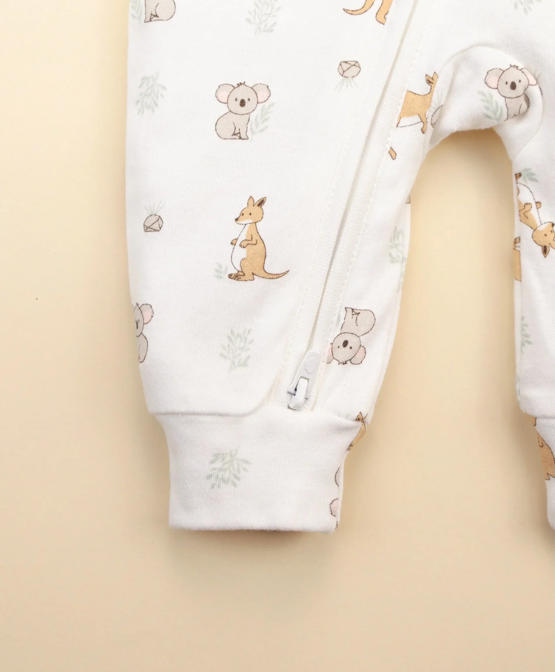 Organic Cotton Growsuit - Kangaroo & Koala - Image 10