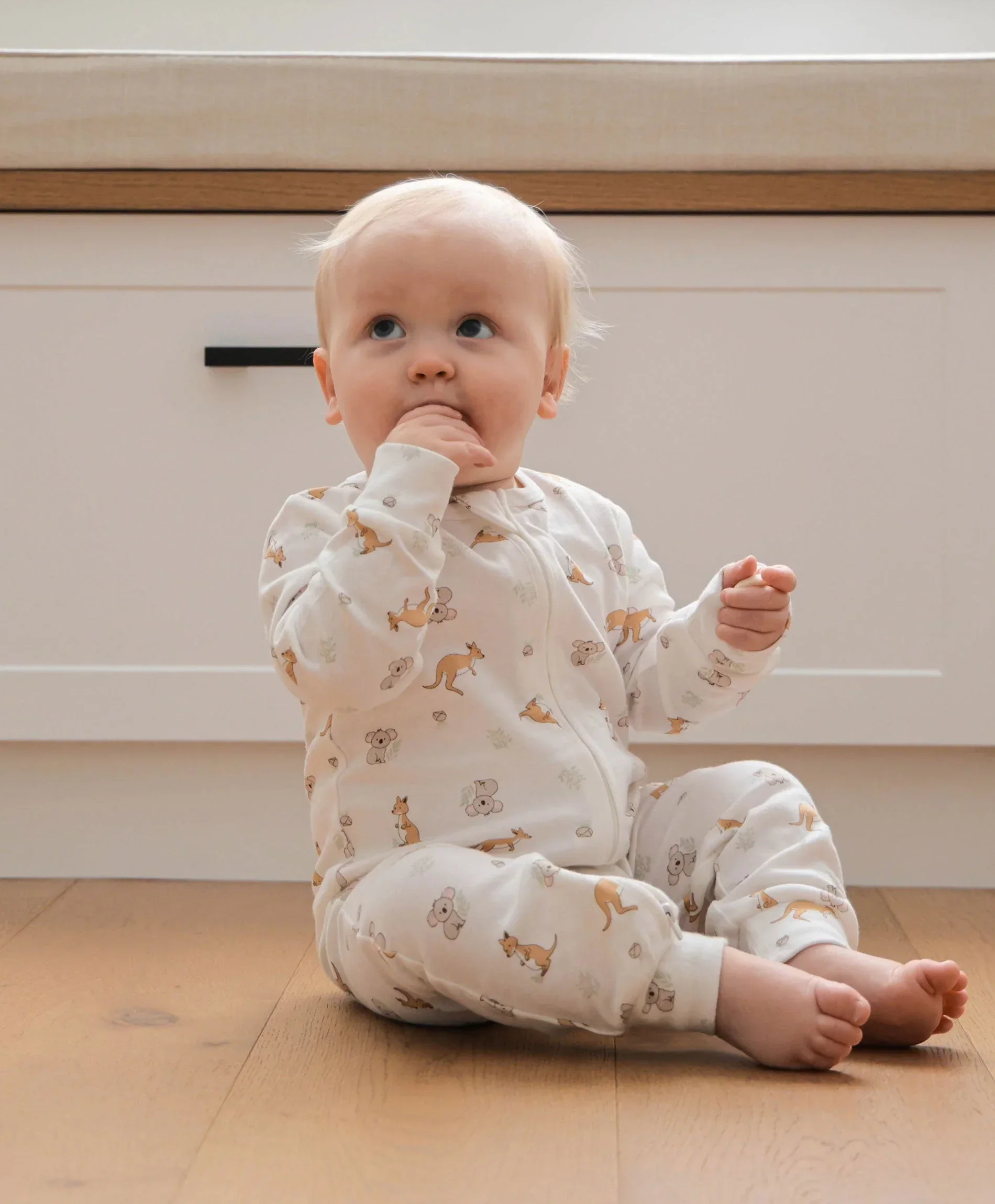 Organic Cotton Growsuit - Kangaroo & Koala - Image 7