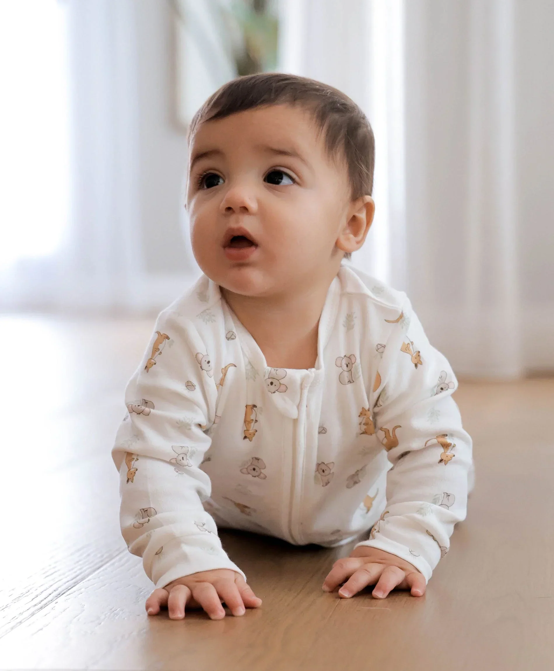 Organic Cotton Growsuit - Kangaroo & Koala - Image 8