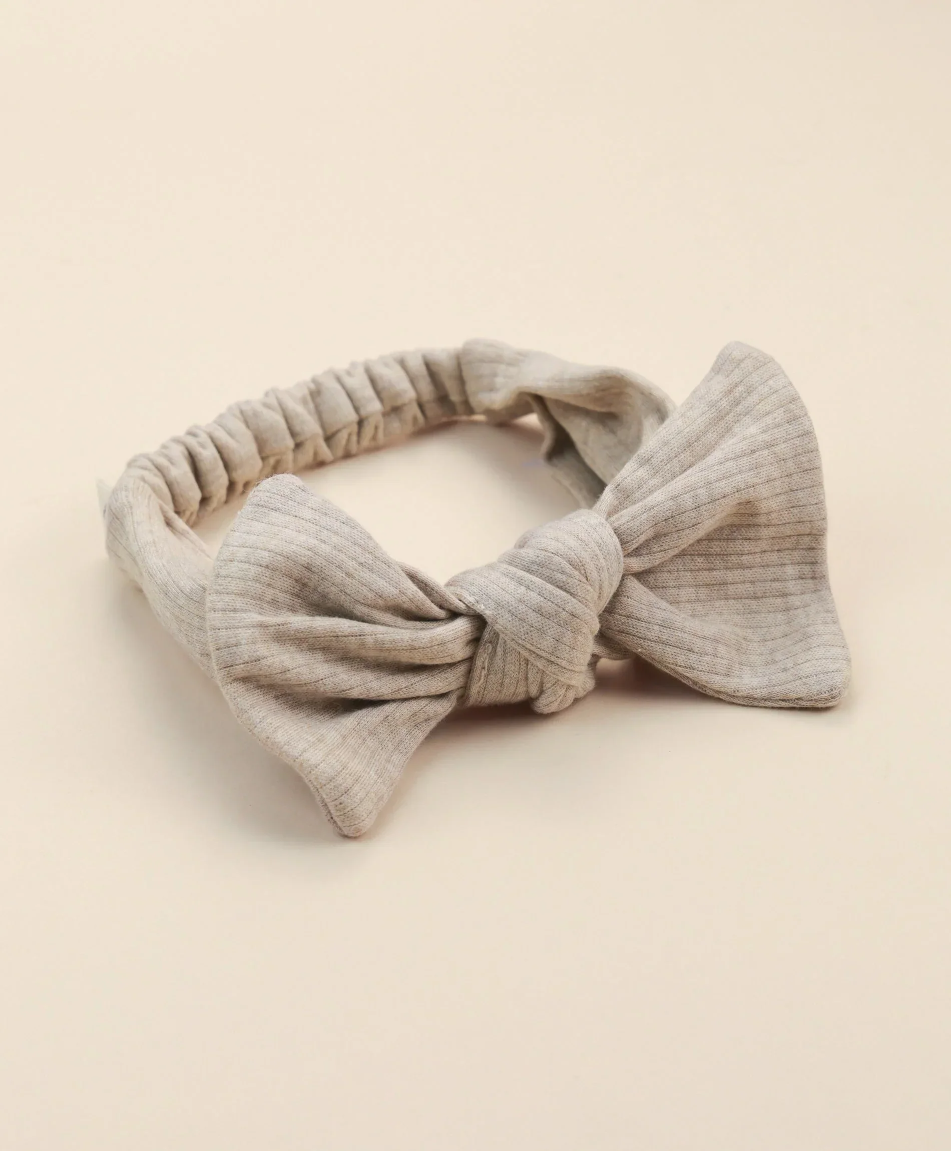 Organic Cotton Headband - Oat - Image 3